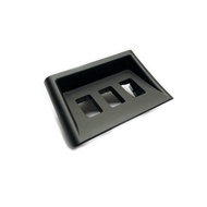 Ormax Lower Center Console Switch Housing for Porsche 911 993 C2 C4 RS Turbo 99363207114, black
