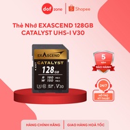 Exascend 128GB Catalyst UHS-I SD card V30 memory card - Genuine