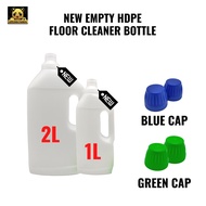 [New] Empty HDPE Bottle/ Floor Cleaner Bottle/ 1 Litre / 2 Litre/Plastic Bottle