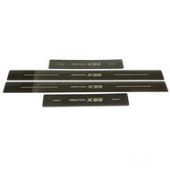 Stainless Steel Door Sill Scuff Plate Guard Frame Trims Decorative Cover Car Accessories For Proton 