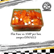 FLAT FUSE 12AMP PER BOX 200PCS SMALL