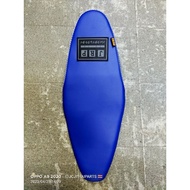 JRP SEMI FLAT SEAT BLUE . GREY BLACK LOGO MIO SOUL SOULTY