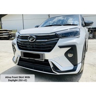 Perodua ativa Gear up V1 V2 OEM Bodykit body kit front side rear skirt lip led lamp light