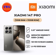 Xiaomi 14T Pro 12GB Ram + 512GB Rom. Mediatek Dimensity  9300+ (4 nm)
