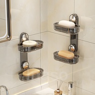 Inaso Tempat Sabun Batang Dinding Rak Tempat Sabun Tempel Tempat Sabun Tingkat Plastik Kamar Mandi T