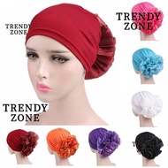 TRENDYZONE Muslim Turban Hat Women Turban Head Scarf Cancer Chemo Hijab