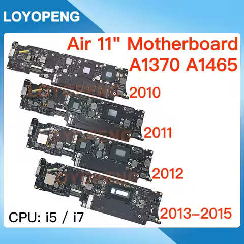 A1465 Logic Board 820-3208-A 820-00164-A For MacBook Air 11" A1370 A1465 Motherboard 2010-2015 Years