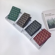 [Wallet Woman] 2026 New Style Christy Ng Printed Half-Fold Coin Purse Niche Unisex Card Holder Card 