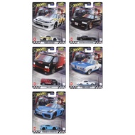 Hot Wheels Boulevard LBWK Nissan Silvia S15 Skyline RS R30 Porsche 718 Mbk Van Gulf GTR R34 Godzilla