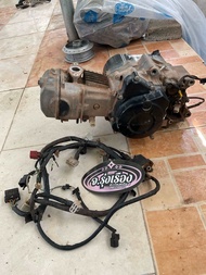 เครื่องยนต์พร้อมชุดไฟ มือสองแท้ถอดรถเวฟ110i s4