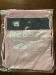 Tas Serut Olahraga Wanita Reebok Pink Merah Muda Gymsack Original