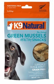 K9 Natural - K9 凍乾小食狗零食-原隻青口 (50g) 779468