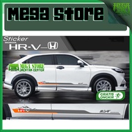 MEGASTORES sticker door honda hrv 2023 2024 side decal honda hrv 2023 2024 accessories honda hrv 202