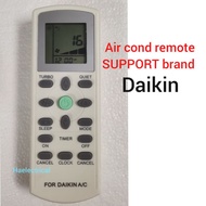 Air cond remote for daikin