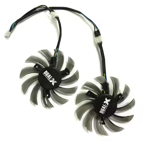 2Pcs/Set FD7010H12S,4Pin 75mm,GPU Cooler,Graphics Video Card Fan,For ASUS GTX 750 650 Ti 660 670,For