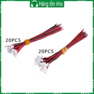 WIN 20Pair Micro JST PH 1 25 2 PIN Male Female Plug Connector With Wire Cables 100mm