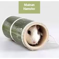 HIJAU (The Bool's) Hamster Tunnel Green Bamboo Hamster Tunnel