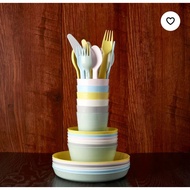 IKEA kids dining set, baby feeding set IKEA, BPA-free kids tableware, toddler plates and cups set, I