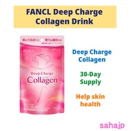 FANCL Deep Charge Collagen, 30-Day Supply, Food with Functional Claims, Guidance Letter Included, Su