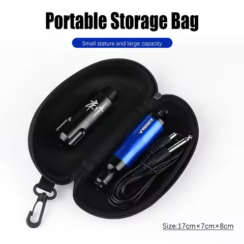 EVA Tattoo Travel Case Tattoo Machine Gun Storage Bag Rotary Pen Blank Storage Box for Tattoo Needle