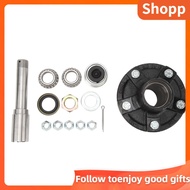Shopp 2 000 Lbs Trailer Axle Spindle High Load Bearing Idler Hub Kits with 5 On 4.5in  for Cargo Boa
