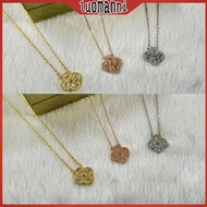 VCA Four Leaf Clover Hot Stamping Fashion Women's Necklace Series
