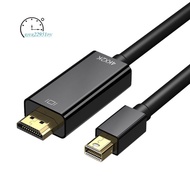 Mini DisplayPort to HDMI Cable 4K Mini DP to HDMI 6 Feet Cable for  Air/Pro, Surface Pro/Dock, Monitor, Projector