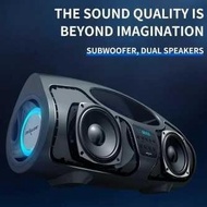 Powerful Boombox 40W Dual Speaker Portable Bluetooth Subwoofer ZEALOT GM
