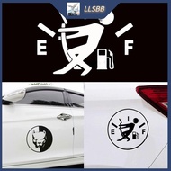 LLSBB Vinyl Decal Sticker Exterior Accessories Reflective Car Sticker Funny Car Sticker 1 Pcs Pull Fuel Tank Cover Pointer