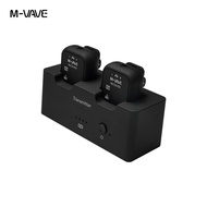 M-VAVE WP-12 หูฟังไร้สายระบบ 2.4GHz 1T2R ระบบ w/Ultra-Latency 24H Playback 1800mAh ชาร์จกรณีรองรับปร