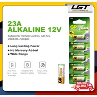 Original GP 23A Remote Control Alkaline Battery 23AE A23 (5 PCS)