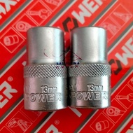 MATA MAXPOWER 1/2" 6PT 13MM SOCKET BIT / 13MM 6 PT SOCKET WRENCH