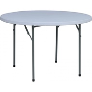 N2N_fashion-Tree O โต๊ะเอนกประสงค์กลม รุ่น RB-48R-WH ขนาด 120x120x74ซม. สีขาว ปังสุดๆ