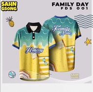 [Ready-Stock] 2024 New Family Day Special Tshirt / Baju Microfiber Jersi / Jersey Sublimation / Tshi