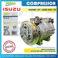 VALEO ORIGINAL HICOM 12V / ISUZU NKR 12V COMPRESSOR ( 815163 / 9890 )