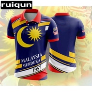 Merdeka / T -Shirt Malaysia Sublimation - Collar