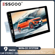 ESSGOO 1 Din CarPlay Car Radio Multimedia MP5 Player Android Auto HD 9 Inch Touch Screen Bluetooth Phonelink Car Audio Stereo