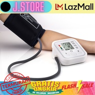 Tensimeter digital blood alat tensi digital pengukur tekanan darah otomatis LENGAN JZIKI atas blood pressure Tensimeter Blood Pressure Monitor Lengan alat ukur tekanan darah dengan monitor - B46006 WITH VOICE