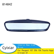 Car Interior Rear View Mirror Replacement 814842 For Peugeot 107 206 106 Toyota Aygo Citroen C1