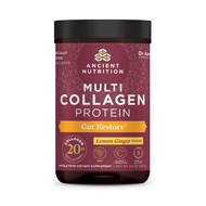 Collagen Powder Protein by Ancient Nutrition, Multi Collagen Protein Gut Restore, Lemon Ginger, Appl