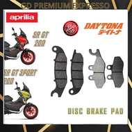 APRILIA DISC BRAKE PADS SR GT 200 SR GT SPORT 200 BEST QUALITY