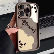 YX112 COVER CASE CONNIE BROWN HELLO COMPATIBLE FOR OPPO A1K A1 A3S A3 PRO A5 A7 A8 A9 A11K A12 A15 A