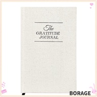 BORAG Gratitude Journal Target Stationery Punching Schedule Hand Book Write Five Minute Diary