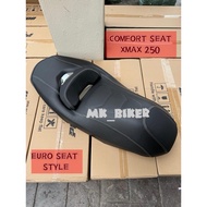 YAMAHA XMAX V2 COMFORT SEAT NEMO STYLE LEATHER X-MAX 250 SEAT 100% COMFORT CUSHION YAMAHA XMAX V1 V2