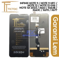 Original LCD Toushcreen Fullset INFINIX NOTE 11 / NOTE 11 NFC / NOTE 12 / NOTE 12 G96 / NOTE 12i 202