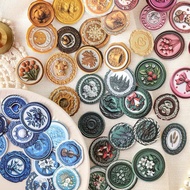 Wax Seal Sticker (Not 3D) I Shinjodu I Journal I Bujo I