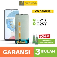 LCD Realme C21Y C25Y Fullset Touchscreen Black Original