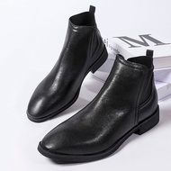 Men's Chelsea Boots Casual Dress Boots Ankle Slip On Boots for Men