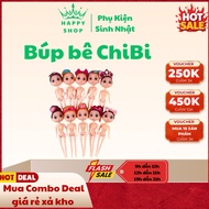 Bag of 10 ChiBi Dolls to decorate cakes and birthday cakes.