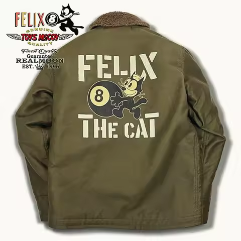 TOYS (Felix) Black "8" American Early N-1 Deck 1943 Jacket